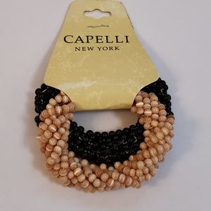 NWT Capelli of New York Beaded Swirl Bracelets